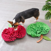 Slow Feeder Apple Mat for Dogs