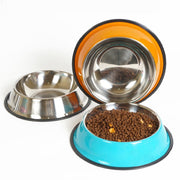 XL Dual Stainless Steel Pet Bowl
