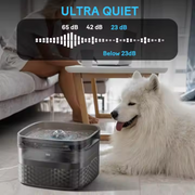 HydraFlow 9L – Ultra-Quiet Large Capacity Pet Water Fountain