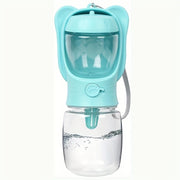 2-in-1 Dog Water Bottle with Food Container